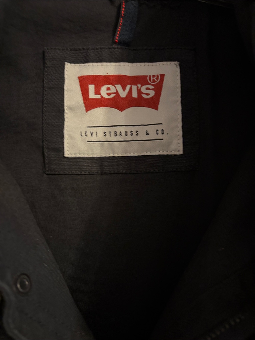 Levi's Men's Black Military Field Jacket - Picture 2 of 4